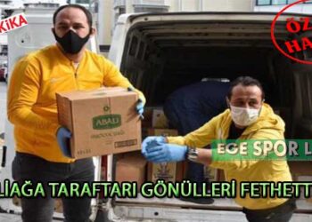 ALİAĞA TARAFTARI GÖNÜLLERİ FETHETTİ
