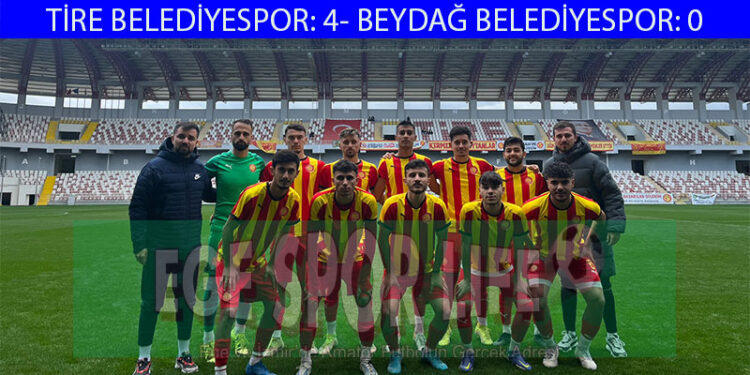 TİRE BELEDİYESPOR’DAN NET GALİBİYET