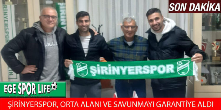 ŞİRİNYERSPOR’DA ÖZKAN TOKER VE ERSİN ARISU İMZAYI ATTI