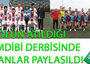 8 GOLÜN ATILDIĞI ÇAMDİBİ DERBİSİNDE PUANLAR PAYLAŞILDI