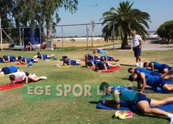 İzmirspor, Bayram Öncesi Son İdmanı Yaptı