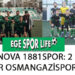 BORNOVA 1881 SPOR: 2- İZMİR OSMANGAZİSPOR: 1