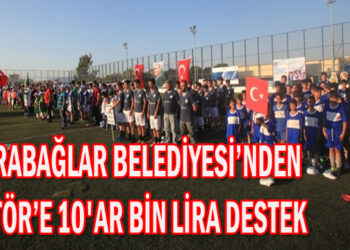 KARABAĞLAR BELEDİYESİ’NDEN AMATÖR’E 10’AR BİN LİRA DESTEK