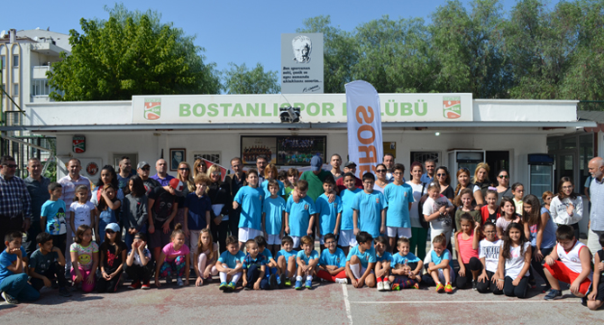 BOSTANLISPOR 65. YILINI SPORCULARIYLA KUTLADI