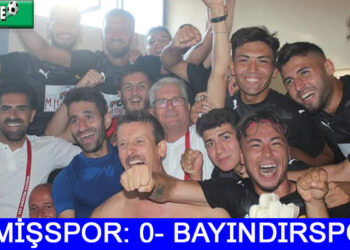 BAYINDIRSPOR, ÖDEMİŞ’TEN 3 PUANLA AYRILDI