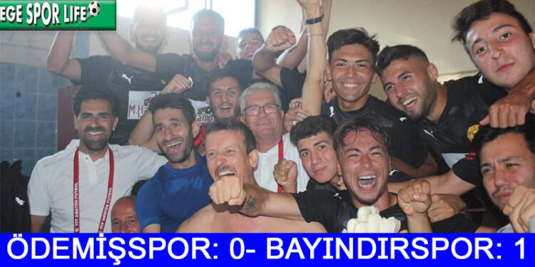 BAYINDIRSPOR, ÖDEMİŞ’TEN 3 PUANLA AYRILDI