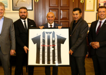 ALTAY’DAN TUNÇ SOYER’E HAYIRLI OLSUN ZİYARETİ