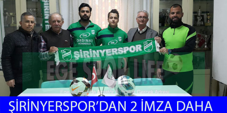 ALİ KAKLIK VE EREN DURMUŞ, ŞİRİNYERSPOR’DA