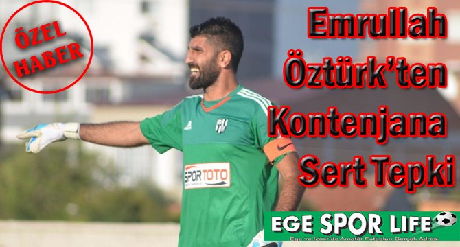 Emrullah Öztürk’ten Kontenjana Sert Tepki