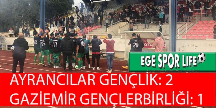 AYRANCILAR GENÇLİK, ZİRVE YARIŞINI BIRAKMIYOR