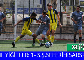 SEFERİHİSAR, ZORDA OLSA GALİP GELMESİNİ BİLDİ