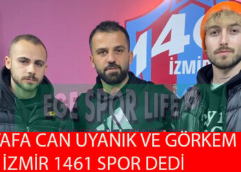 İZMİR 1461 SPOR, 2 GENÇ YILDIZI RENKLERİNE BAĞLADI