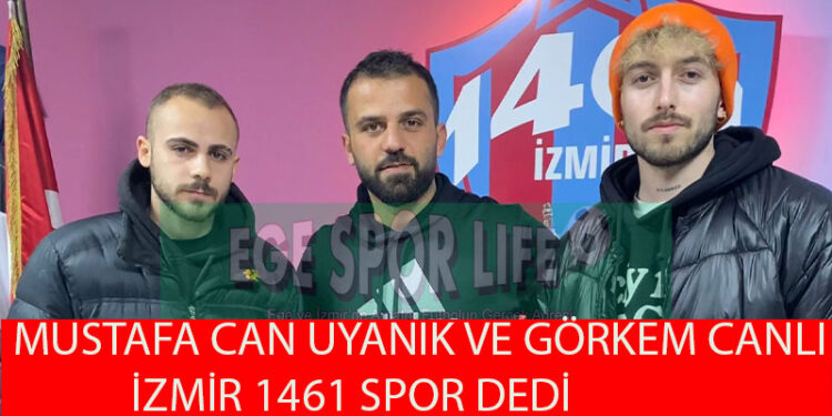 İZMİR 1461 SPOR, 2 GENÇ YILDIZI RENKLERİNE BAĞLADI
