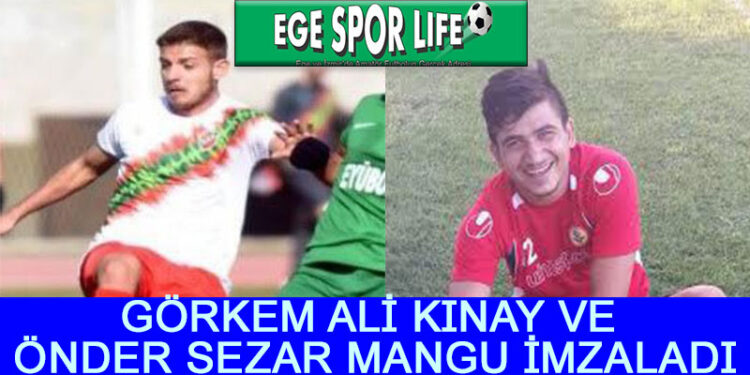 ÖZÇAMDİBİSPOR, KINAY VE MANGU’YU RENKLERİNE BAĞLADI