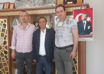 Efkan Muhtar, Koç ve Keser’i Ziyaret Etti