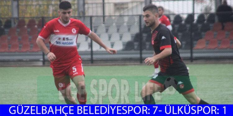 GÜZELBAHÇE BELEDİYESPOR’DAN GOLLÜ GALİBİYET