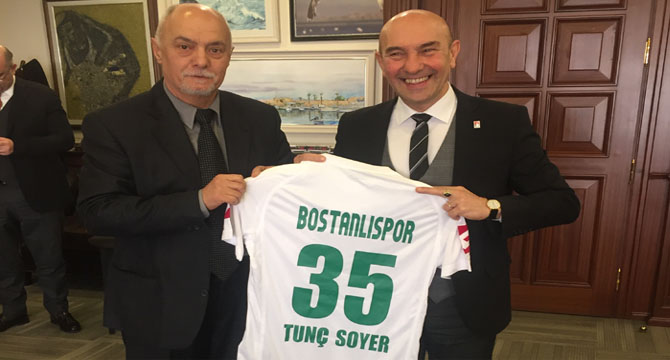 BOSTANLISPOR’UN 35 NUMARASI TUNÇ SOYER’İN