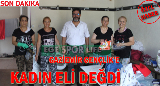 Gaziemir Gençlik’e Kadın Eli Değdi