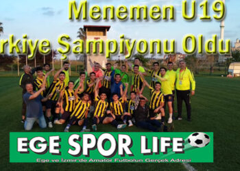 Menemen U19 Türkiye Şampiyonu Oldu