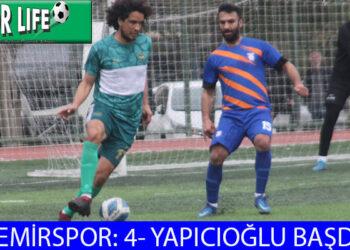 LİDER GAZİEMİRSPOR, Y. BAŞDAŞ ENGELİNİ RAHAT AŞTI