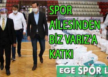 SPOR AİLESİNDEN BİZ VARIZ’A KATKI