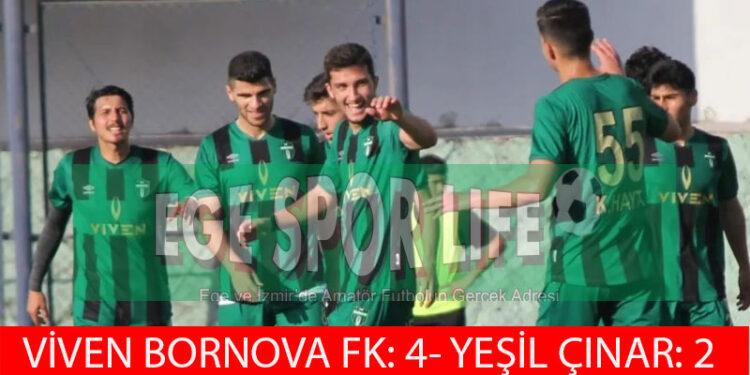 VİVEN BORNOVA FK, YENİDEN LİDERLİĞİ KAPTI