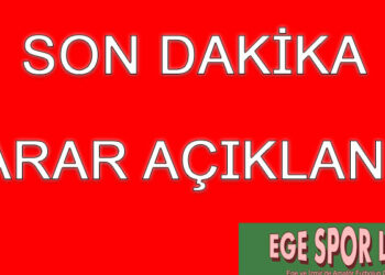 KARAR AÇIKLANDI