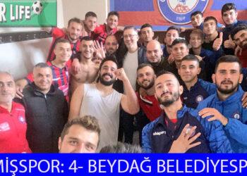 ÖDEMİŞSPOR, YÜKSELİŞİNİ SÜRDÜRDÜ