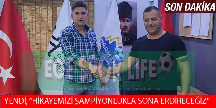 HARMANDALISPOR,  GÜRKAN YENDİ İLE YOLA DEVAM DEDİ