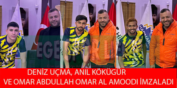 HARMANDALISPOR 3 OYUNCUYU DAHA RENKLERİNE BAĞLADI