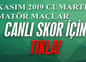 İZMİR AMATÖR’DE GÜNÜN CANLI SKORLARI