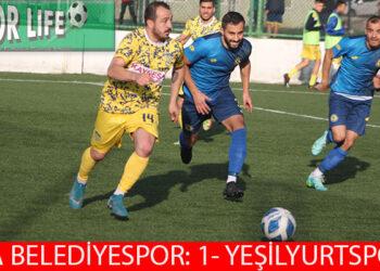 YEŞİLYURTSPOR, BUCA BELEDİYESPOR’DAN PUAN ALMAYI BAŞARDI