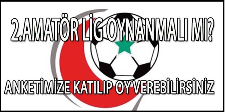 2.AMATÖR LİG OYNANMALI MI?