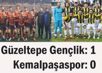 Güzeltepe Gençlik: 1- Kemalpaşaspor: 0
