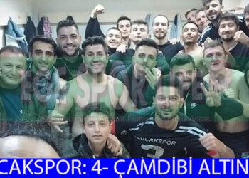 ULUCAKSPOR’DAN NET GALİBİYET