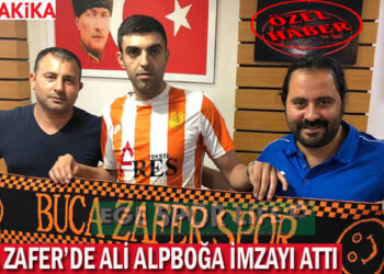 BUCA ZAFER’DE ALİ ALPBOĞA İMZAYI ATTI