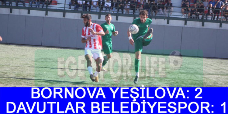 BORNOVA YEŞİLOVA’DAN ALTIN DEĞERİNDE 3 PUAN