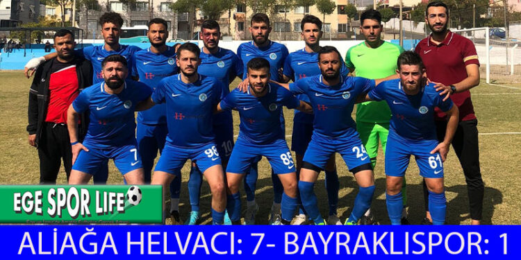 ALİAĞA HELVACI 3 PUANI 7 GOLLE ALDI