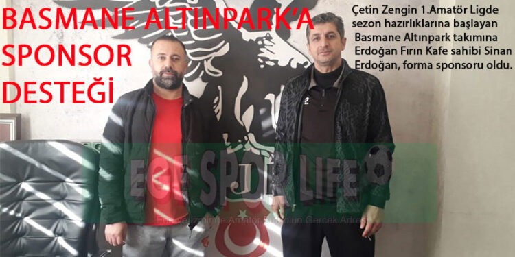 BASMANE ALTINPARK’A SPONSOR DESTEĞİ