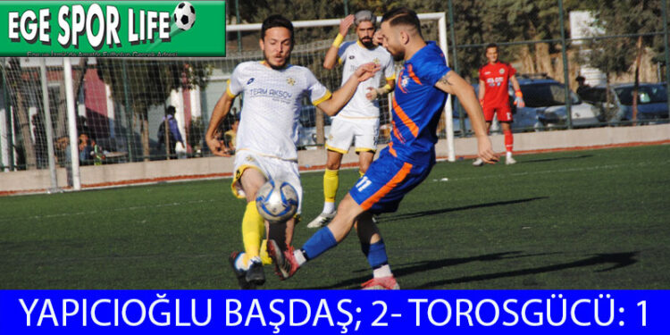 YAPICIOĞLU BAŞDAŞ, ZORDA OLSA TOROSGÜCÜ ENGELİNİ AŞTI