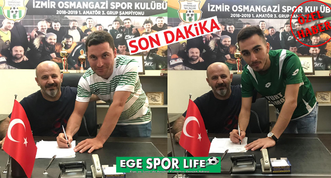 İzmir Osmangazi Emircan ve Harun’la Anlaşma Sağladı