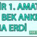İZMİR 1. AMATÖR SOL BEK ANKETİ SONA ERDİ