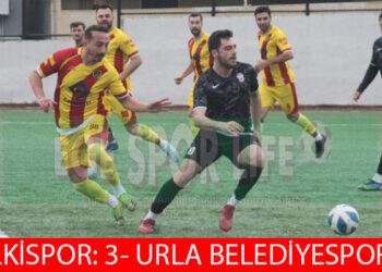 YELKİSPOR, URLA BELEDİYESPOR ENGELİNİ AŞMASINI BİLDİ