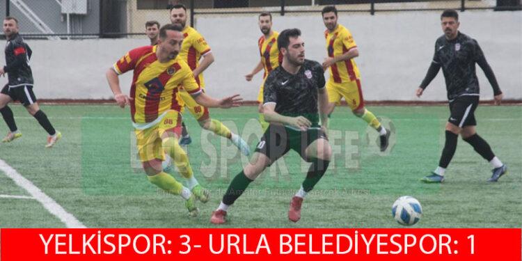 YELKİSPOR, URLA BELEDİYESPOR ENGELİNİ AŞMASINI BİLDİ