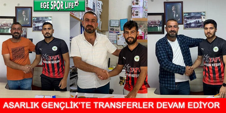 ASARLIK GENÇLİK’TEN 3 İMZA