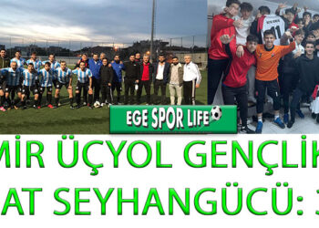 İZMİR ÜÇYOL GENÇLİK: 3- FIRAT SEYHANGÜCÜ: 3