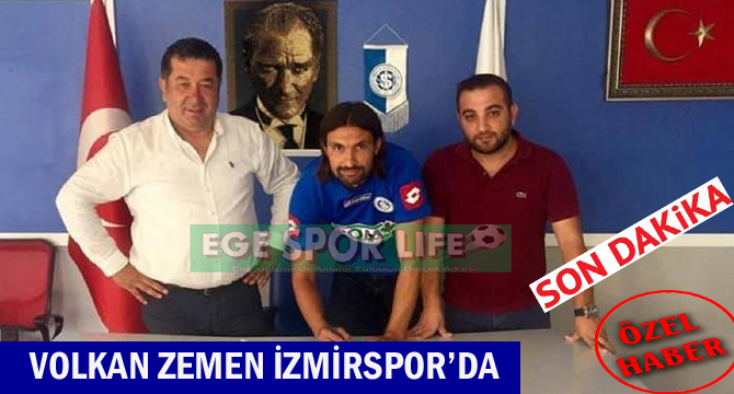 VOLKAN ZEMEN İZMİRSPOR’DA