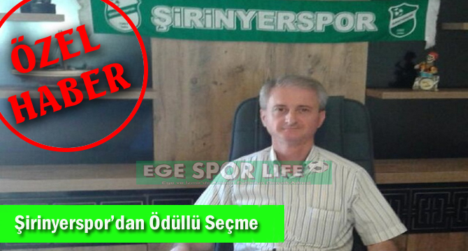 Şirinyerspor’dan Ödüllü Seçme