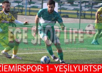 YEŞİLYURTSPOR, LİDER GAZİEMİR’DEN 1 PUANI KAPTI