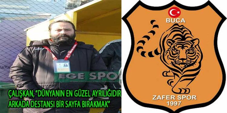 ALİ ÇALIŞKAN’DAN VEDA